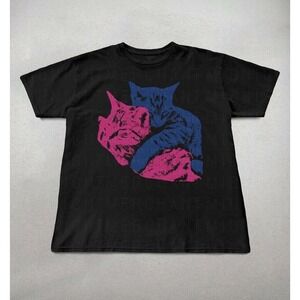 Tv Girl Cat Shirt, Who Really Cares Album Tee